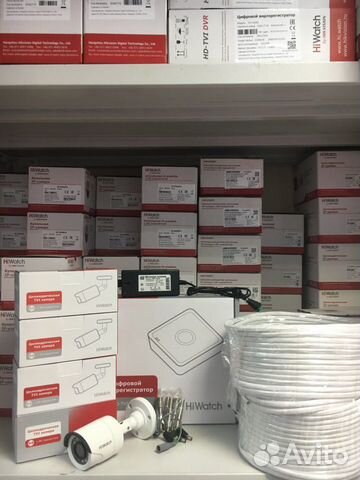 Комплект видеонаблюдения №178 HiWatch 4 камеры