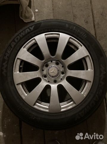 Колеса на mercedes r16 летние