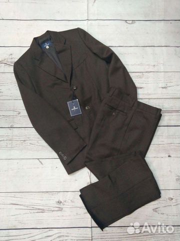 Костюм Detomaso, Италия 14-15л шерсть