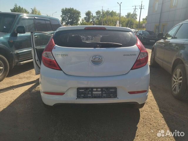 Задняя часть кузова Hyundai Solaris 2014г. хечтбек