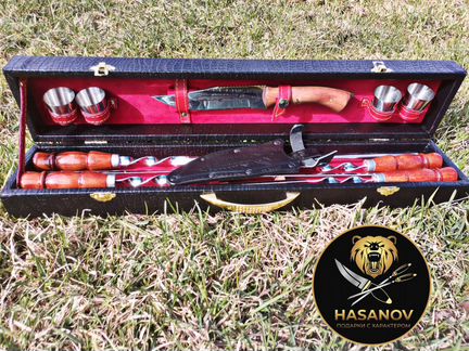 Шашлычный набор подарочный