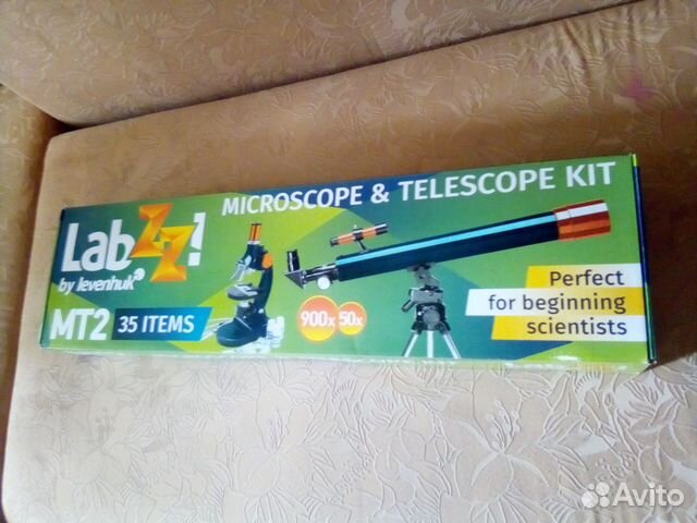 Набор Levenhuk LabZZ MT2: микроскоп и телескоп