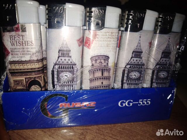 Зажигалки пьезо