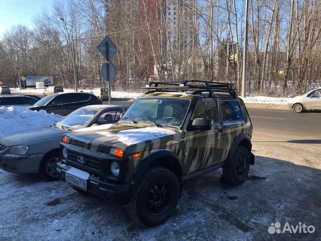 Багажник экспедиционный для ваз нива (с сеткой)