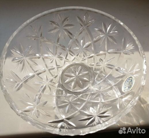 Ваза хрустальная bohemia