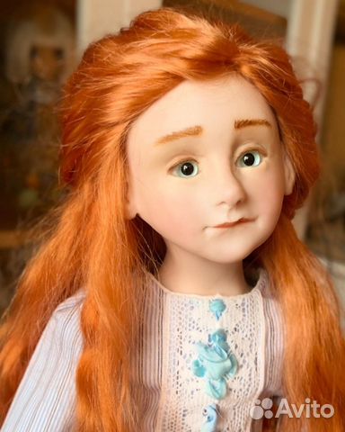 Интерьерная авторская кукла ручной работы