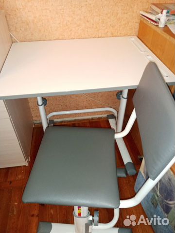 Детская растущая парта и стул деми