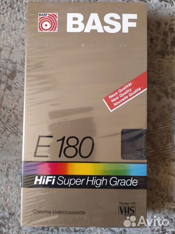 Видеокассеты новые запечатанные