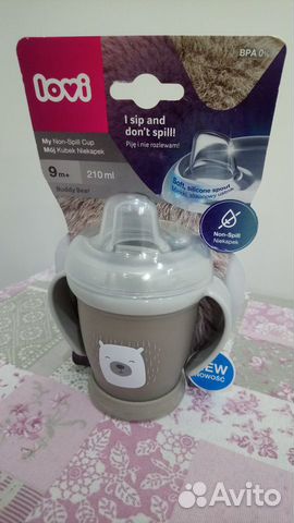 Поильник и клипса Lovi
