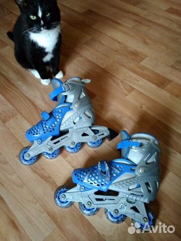 Ролики, мяч футбольный, Обруч