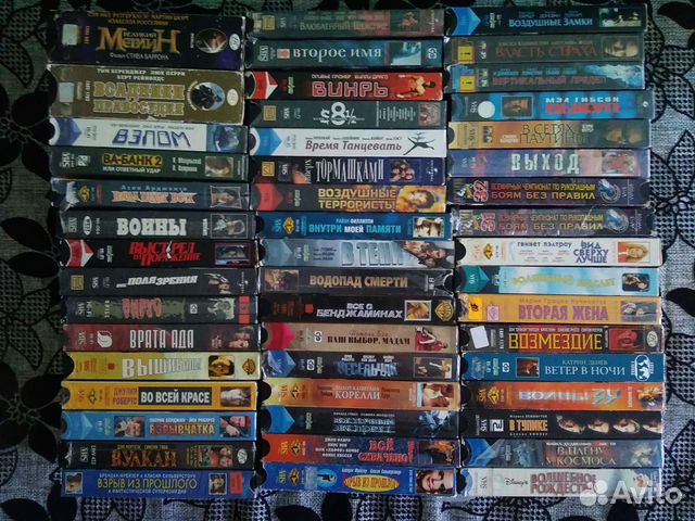 Видеокассеты. Лицензия