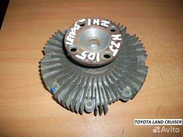 Вискомуфта на toyota land cruiser HZJ105