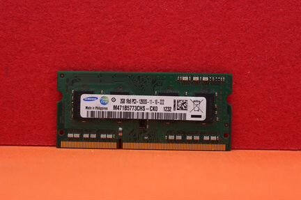 DDR3 2Gb 1600Hz samsung M471B5773CHS-CK0 SO-dimm
