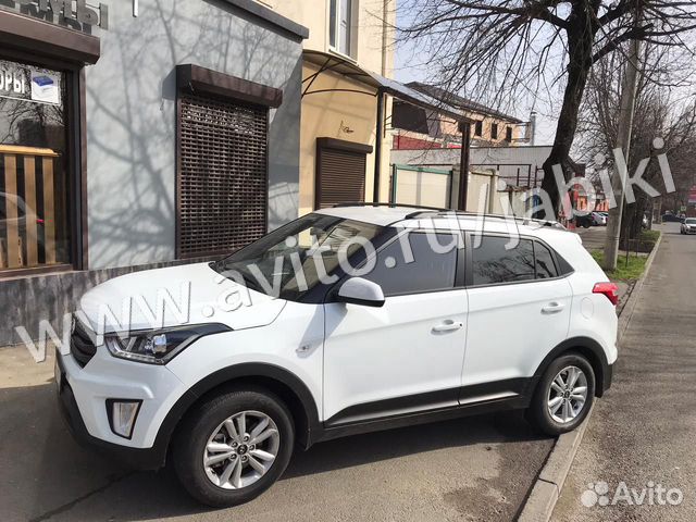 Рейлинги на крышу Хендай Крета в Краснодаре