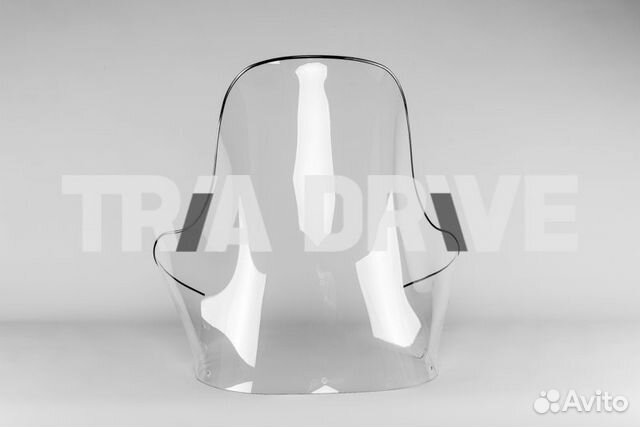 Стекло для снегохода Polaris Widetrak LX 63см,3мм