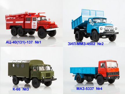 Легендарные грузовики СССР modimio Collections