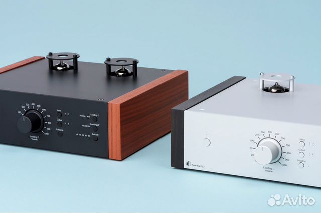 Ламповый MM/MC-фонокорректор Pro-Ject Tube Box DS2