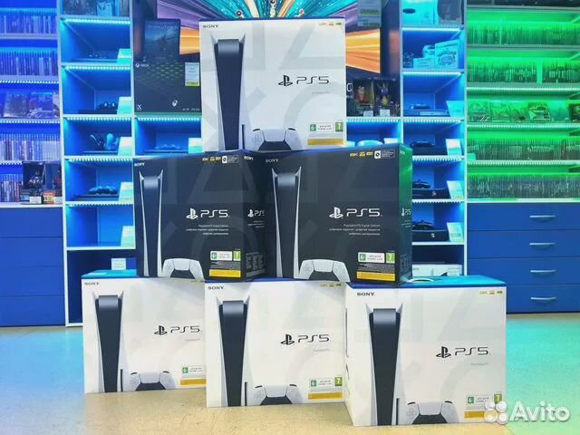 Новая PS5 с дисководом, обмен на вашу консоль