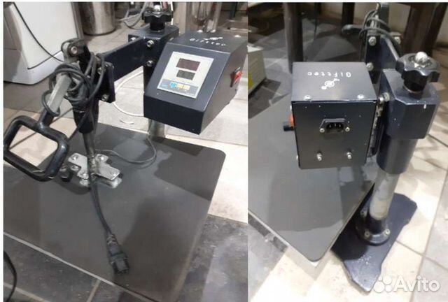 Термопресс Gifttec master плоский полуавтомат