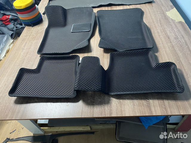 Ева Eva Коврики с Бортами на LADA Гранта эва 3D