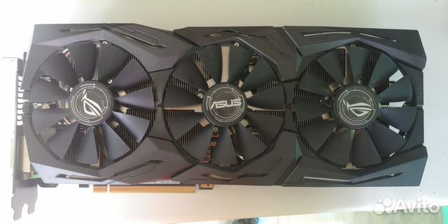 Топовая Asus GTX 1070ti 8gb