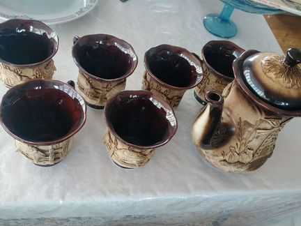 Чайный сервиз, ручная работа