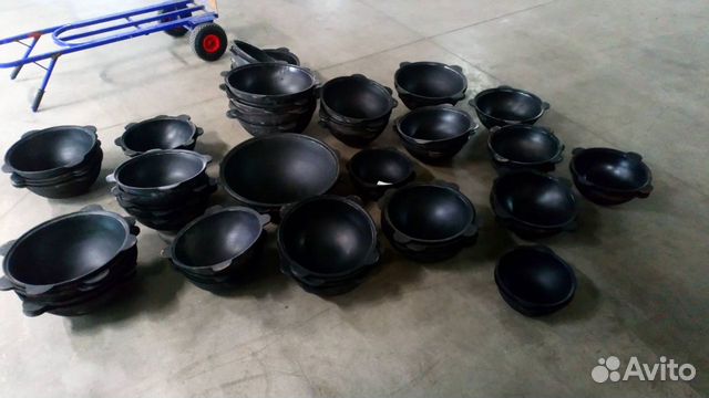 Казан чугунный 12 л