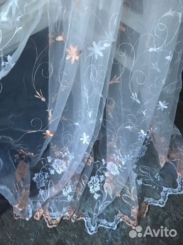 Новый тюль 6м
