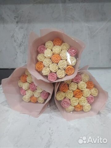 Букет из шоколадных роз учителю/воспитателю