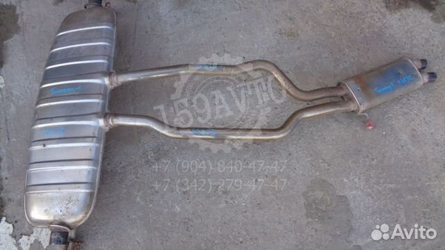 Глушитель основной VW Touareg 1 (7L)