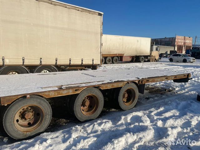 Полуприцеп контейнеровоз Crane Fruehauf PJBTA 3, 1992