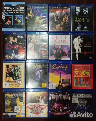 Blu ray диски муз.(Фирма),dvd-муз
