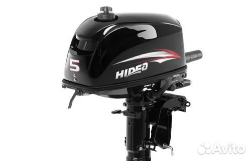 Лодочный мотор hidea HDF5HL (с баком) (длинная но