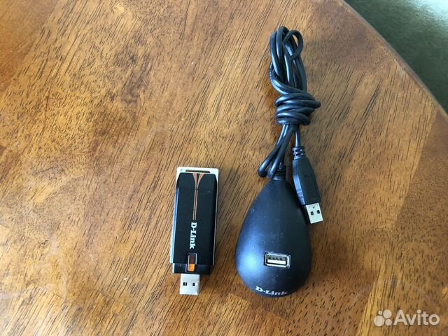 Сетевой адаптер WiFi D-LlNK DWA-120USA