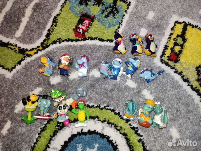 Коллекция игрушек Киндер сюрприз,есть из 90х