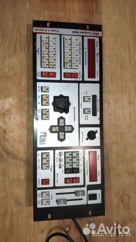 DMX 512 пульт управления световыми приборами