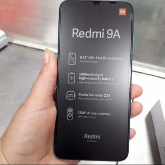 Новый телефон Xiaomi redmi 9 a