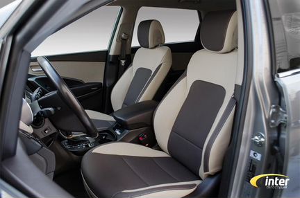 Перетяжка сидений hyundai santa FE (3GN) 2012-2019