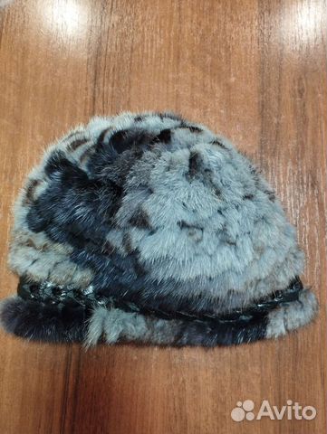 Шапка норковая женская бу