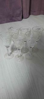 Рюмка на ножке хрустальные СССР