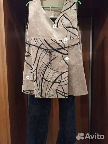 Костюм вельветовый для беременных