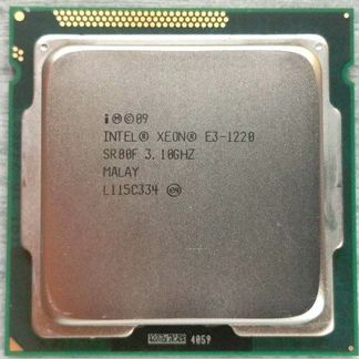 Процессор Xeon E3 1220 (lga1155, 3.1 Ггц)
