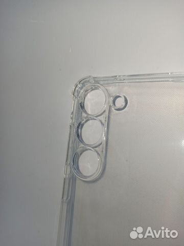 Чехол Samsung S23 прозрачный закрытая камера