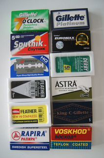 Лезвия для т-образной бритвы