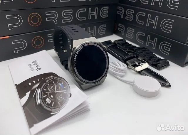 Смарт часы Porsche GT3 Max Black новые
