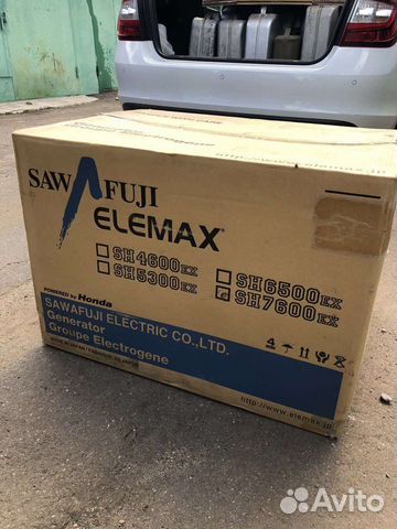 Генератор бензиновый SawaFuji Elemax sh7600ex