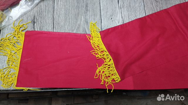 Наградная лента СССР Бахрома. Без надписи. 2.3м