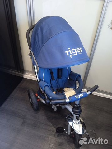 Детский велосипед бу с родительской ручкой