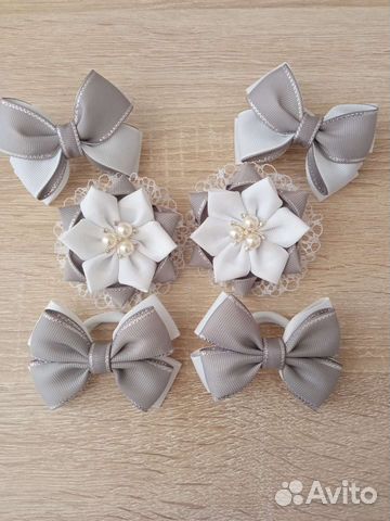 Банты для волос школьные