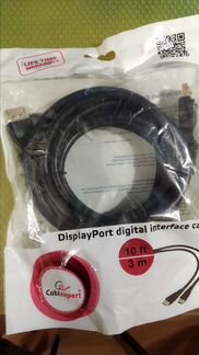 Кабель displayport v 1.2 новый